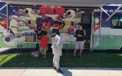 Dream Bus Delivers Books to Youth in Five Neighborhoods