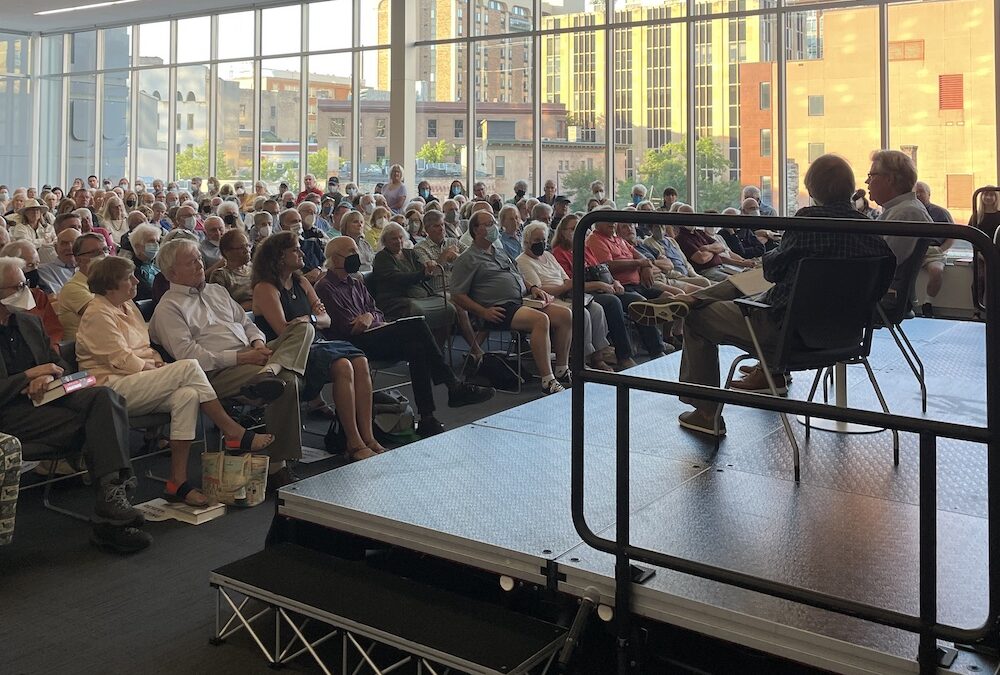 David Maraniss speaking at the Wisconsin Book Festival – August 16, 2022