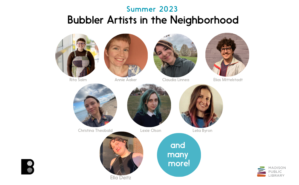 2023 Summer Bubbler Artists in the Neighborhood head shots