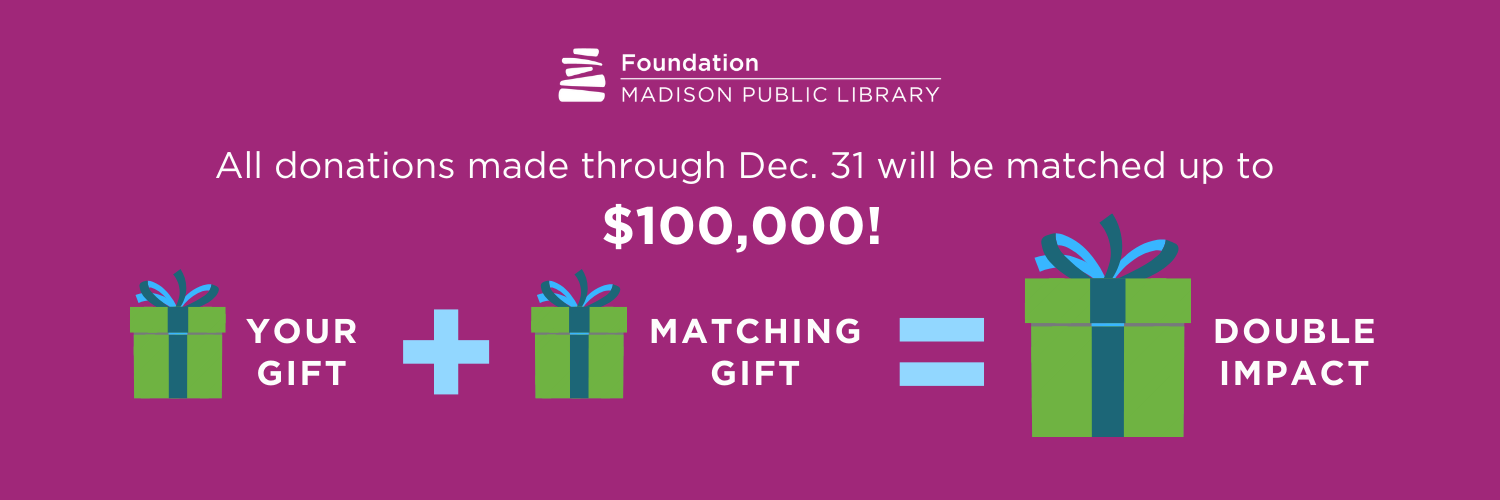 All donations made through Dec. 31 will be matched up to $100,000! Your gift + matching gift = double impact