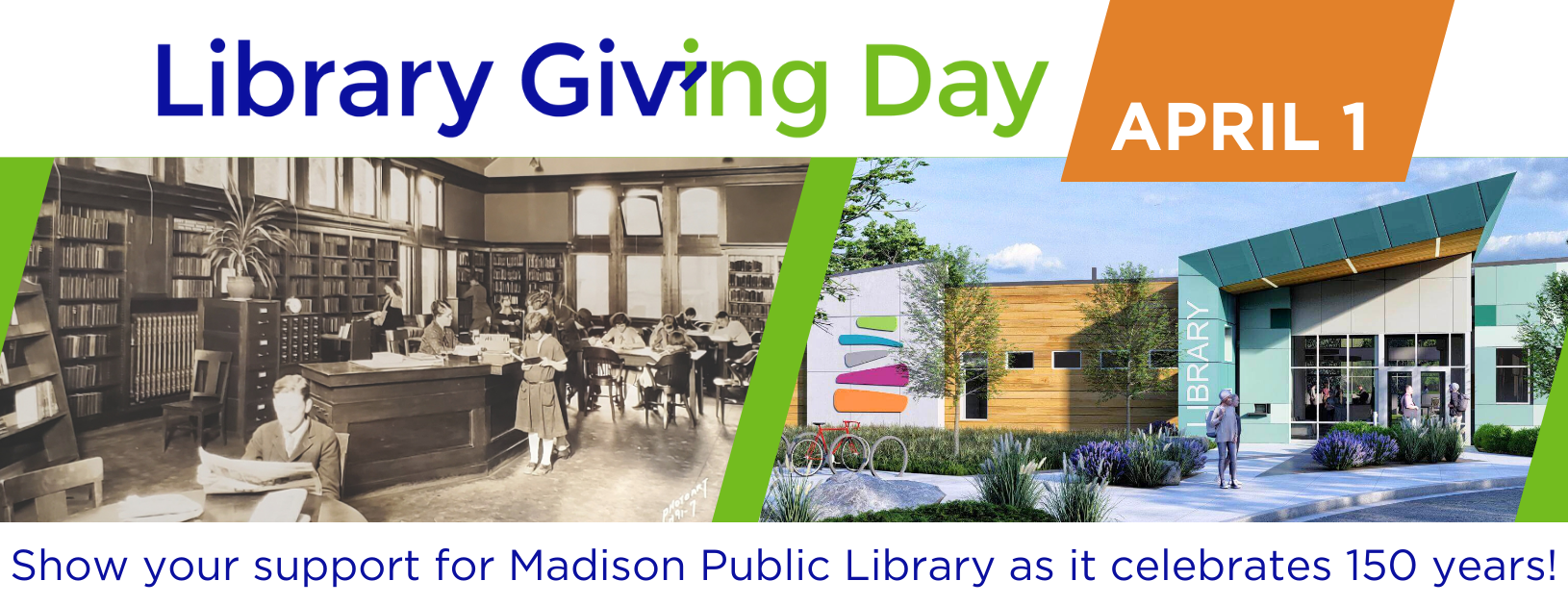 Library Giving Day April 1