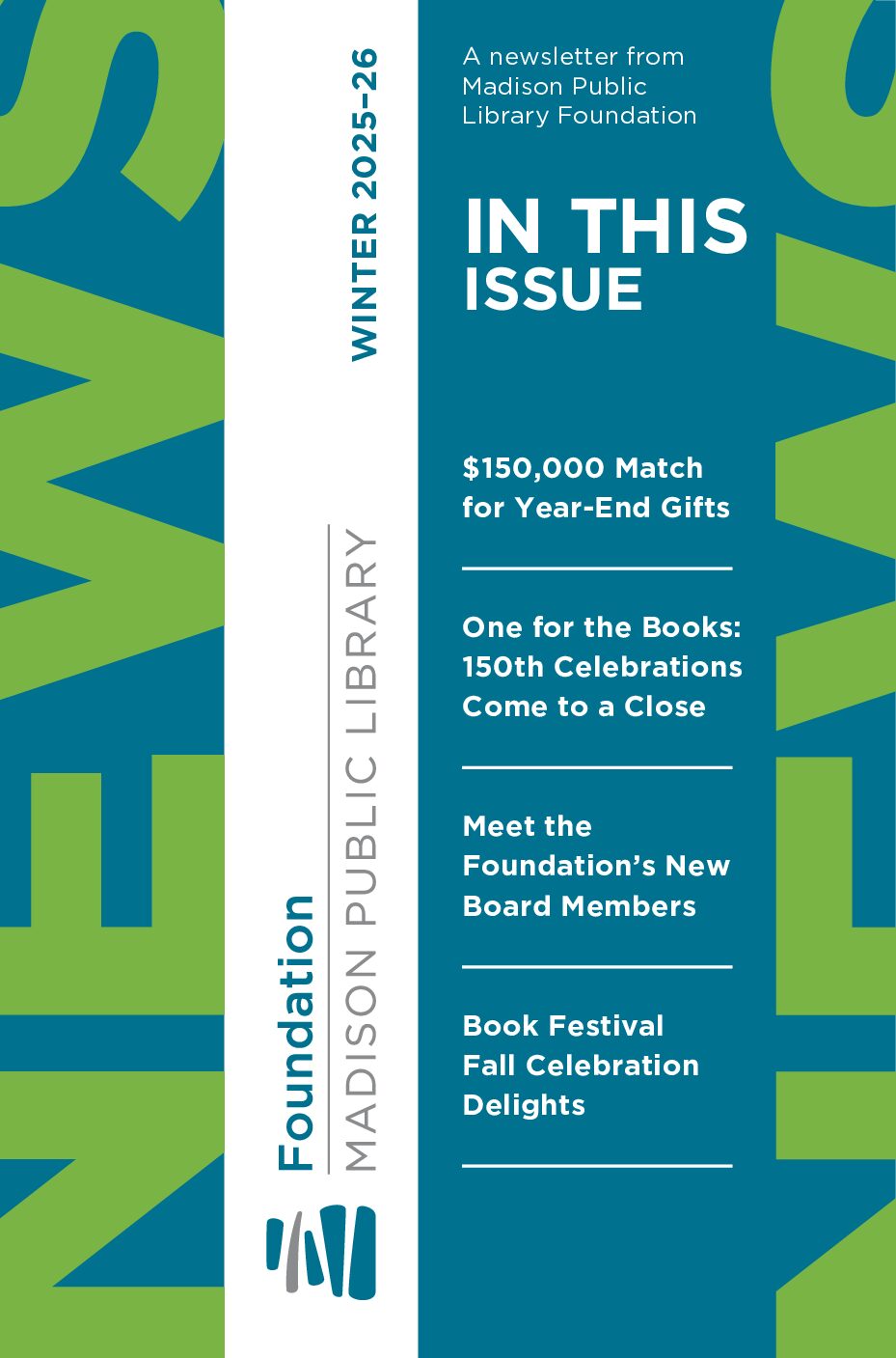 Madison Public Library logo items – T-shirt, mug, hoodie, tote bag