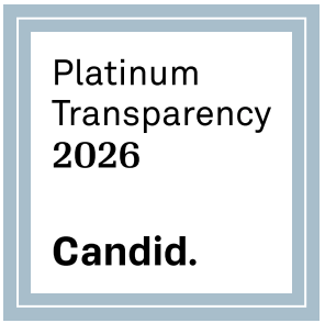 Candid Badge 2 The graphic is a seal with the following words on it: Platinum Transparency<br />
2026<br />
Candid